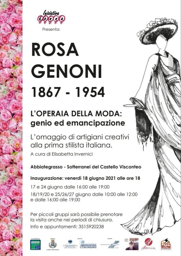 AL VIA LA MOSTRA DEDICATA A ROSA GENONI “L’OPERAIA DELLA MODA: genio ed emancipazione” con il patrocinio di Federazione Moda Italia