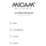 MICAM MILANO – MIPEL – THE ONE MILANO – HOMI: LE FIERE DEL CALZATURIERO E DELLA PELLETTERIA, DELL’ACCESSORIO E DELLA MODA CON TANTI VANTAGGI PER I SOCI DI FEDERAZIONE MODA ITALIA